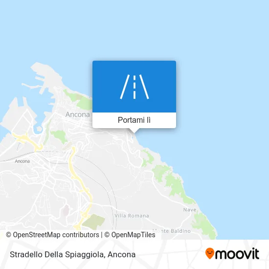 Mappa Stradello Della Spiaggiola