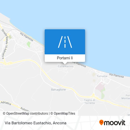 Mappa Via Bartolomeo Eustachio