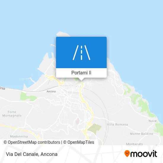 Mappa Via Del Canale