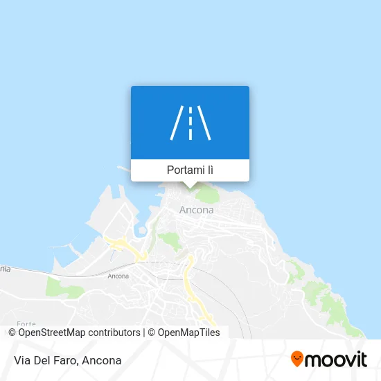 Mappa Via Del Faro