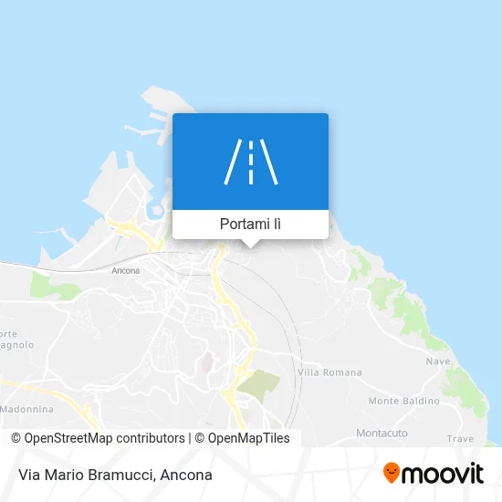 Mappa Via Mario Bramucci