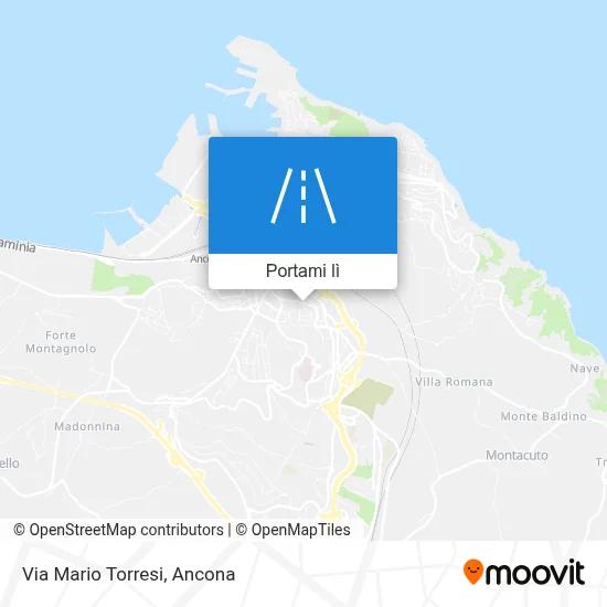 Mappa Via Mario Torresi