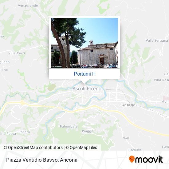 Mappa Piazza Ventidio Basso