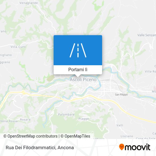 Mappa Rua Dei Filodrammatici
