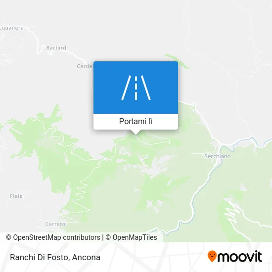 Mappa Ranchi Di Fosto