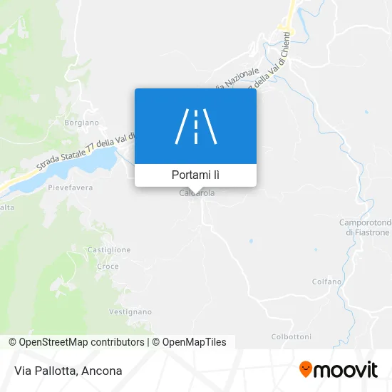 Mappa Via Pallotta
