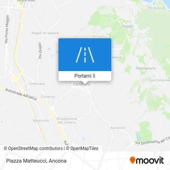 Mappa Piazza Matteucci