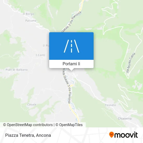 Mappa Piazza Tenetra