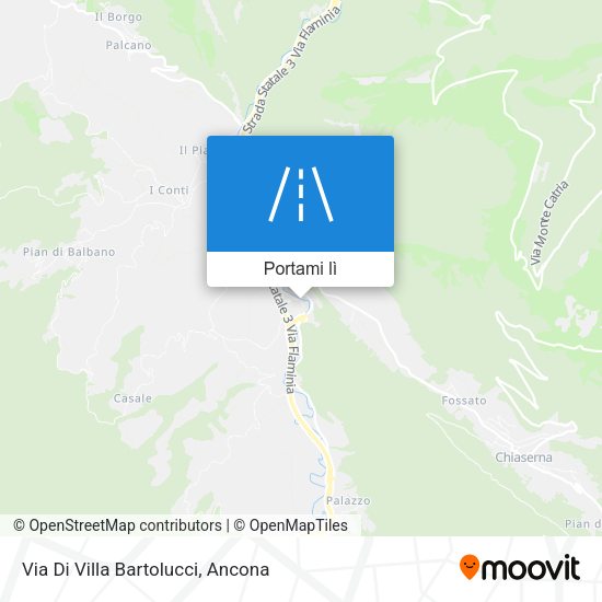 Mappa Via Di Villa Bartolucci
