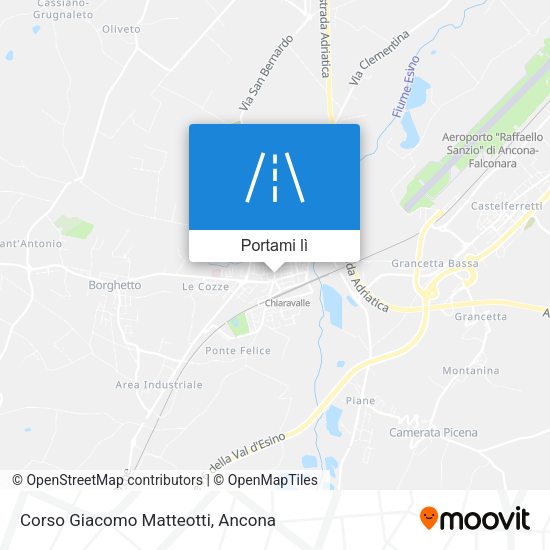 Mappa Corso Giacomo Matteotti