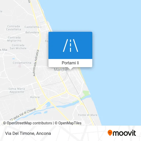 Mappa Via Del Timone