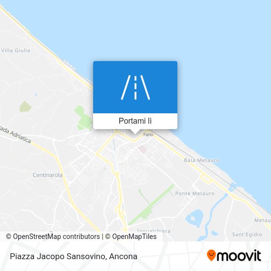 Mappa Piazza Jacopo Sansovino