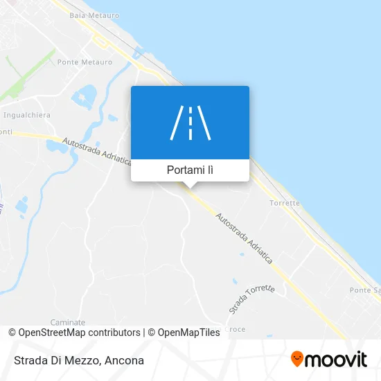 Mappa Strada Di Mezzo