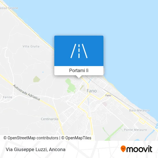 Mappa Via Giuseppe Luzzi