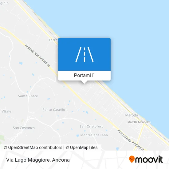 Mappa Via Lago Maggiore