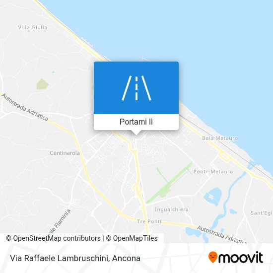 Mappa Via Raffaele Lambruschini