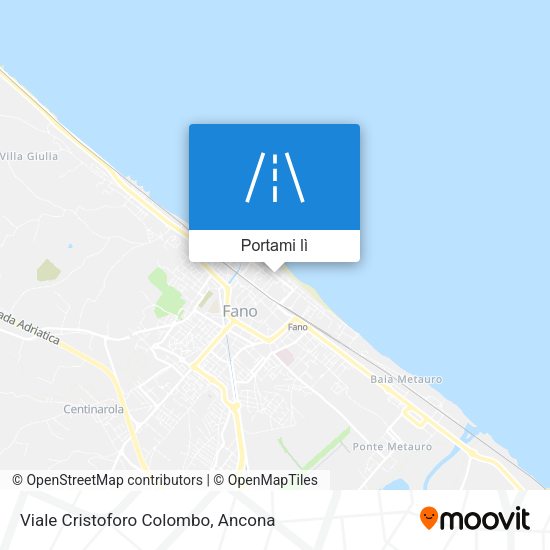 Mappa Viale Cristoforo Colombo