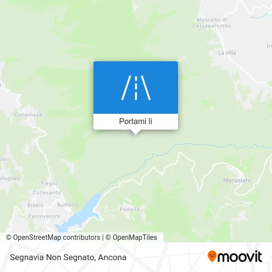 Mappa Segnavia Non Segnato