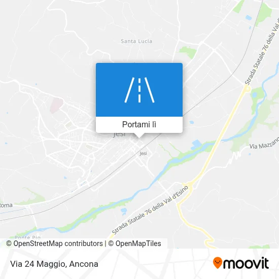 Mappa Via 24 Maggio