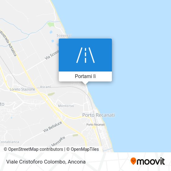 Mappa Viale Cristoforo Colombo