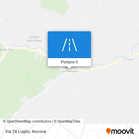 Mappa Via 28 Luglio