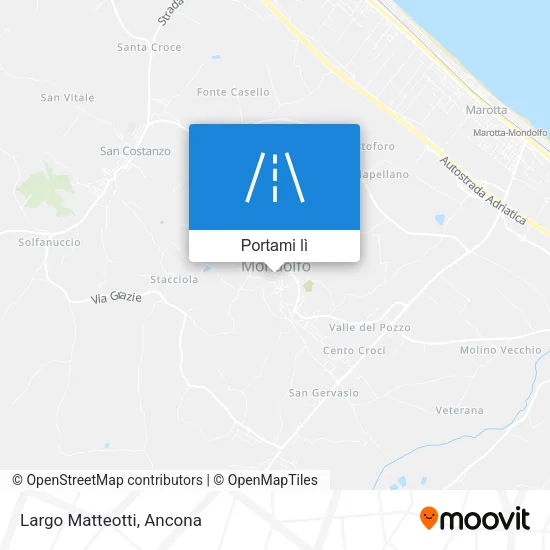 Mappa Largo Matteotti
