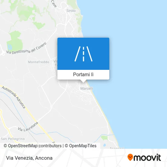 Mappa Via Venezia