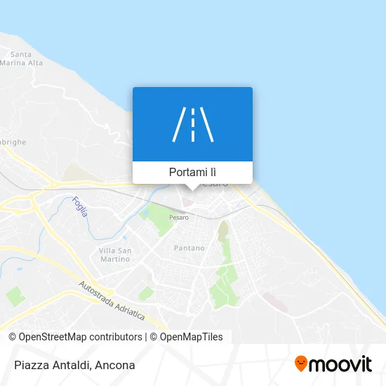 Mappa Piazza Antaldi