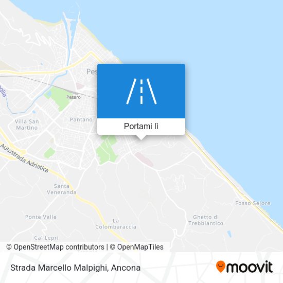 Mappa Strada Marcello Malpighi