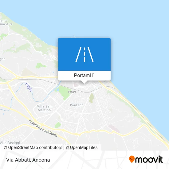 Mappa Via Abbati
