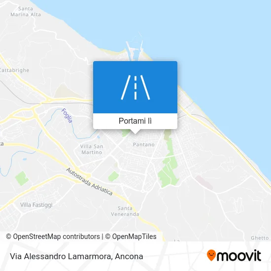 Mappa Via Alessandro Lamarmora