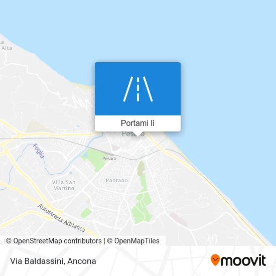 Mappa Via Baldassini