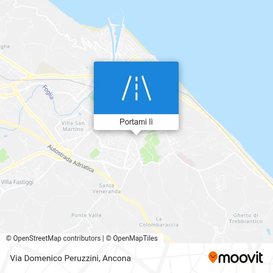 Mappa Via Domenico Peruzzini