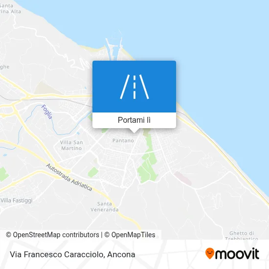 Mappa Via Francesco Caracciolo