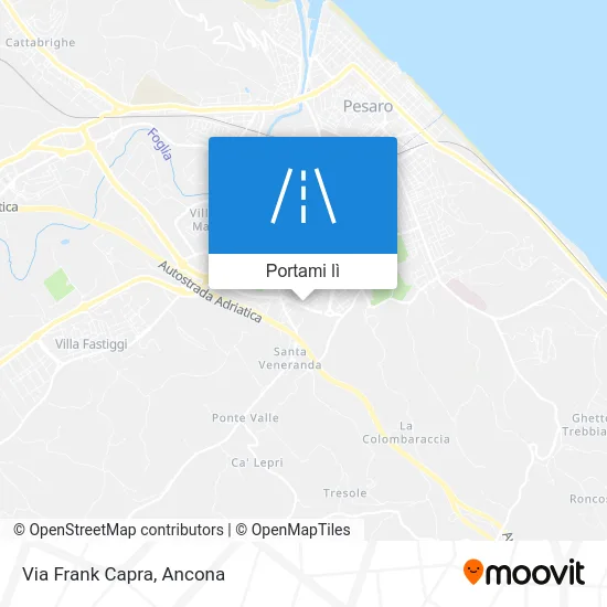 Mappa Via Frank Capra