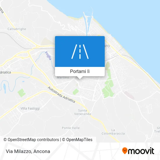 Mappa Via Milazzo