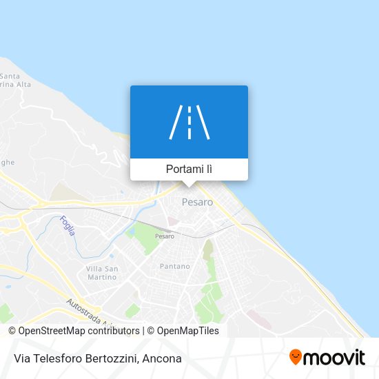 Mappa Via Telesforo Bertozzini