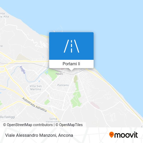 Mappa Viale Alessandro Manzoni