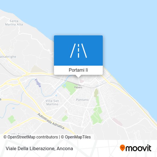 Mappa Viale Della Liberazione