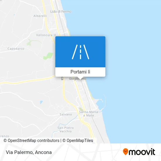 Mappa Via Palermo