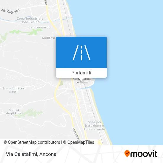 Mappa Via Calatafimi