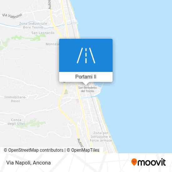 Mappa Via Napoli