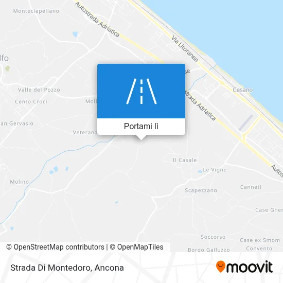 Mappa Strada Di Montedoro