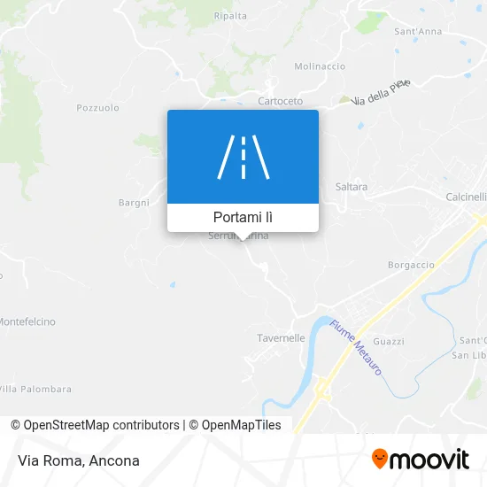 Mappa Via Roma