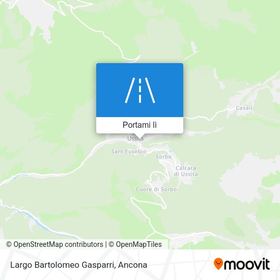 Mappa Largo Bartolomeo Gasparri