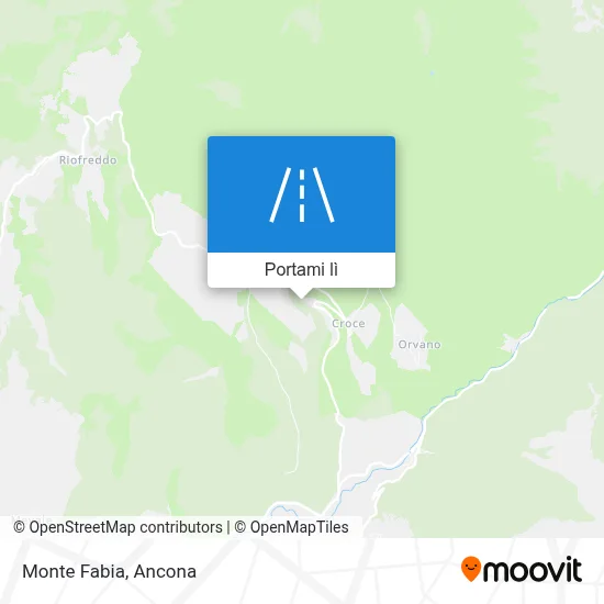 Mappa Monte Fabia