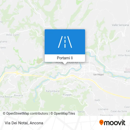Mappa Via Dei Notai