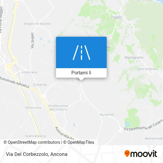 Mappa Via Del Corbezzolo