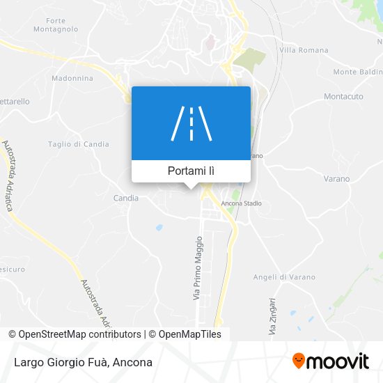 Mappa Largo Giorgio Fuà