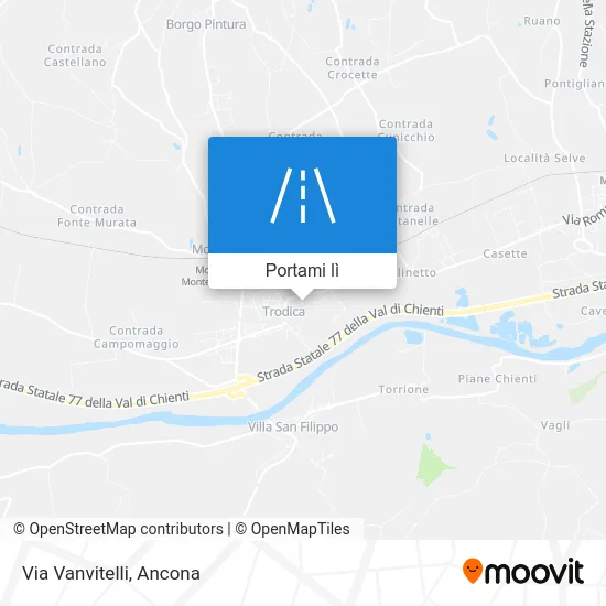 Mappa Via Vanvitelli